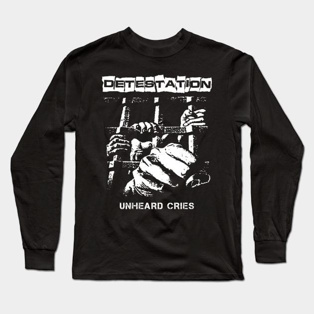 Detestation "Unheard Cries" Tribute Long Sleeve T-Shirt by lilmousepunk